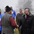 Ioan Bălan şi Gheorghe Flutur au dus veşti bune sătenilor din Lipoveni