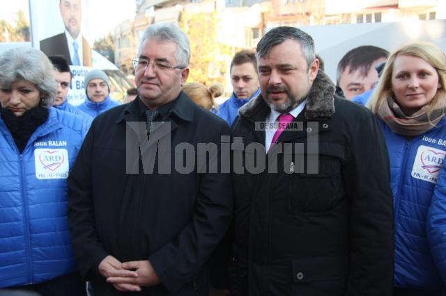 Primarul Ion Lungu, lângă Ioan Bălan la acţiunile electorale