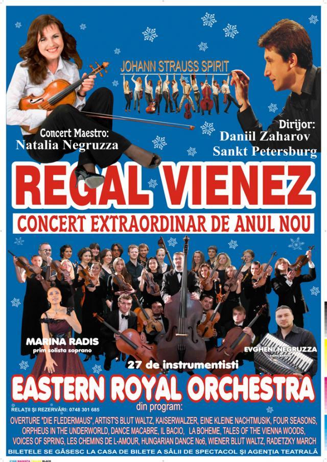 Regal vienez, concert extraordinar de Anul Nou, pe scena suceveană