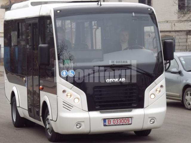Noile microbuze care vor circula pe traseele TPL de maxi-taxi