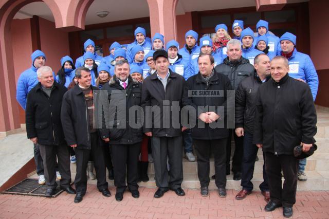 Ioan Balan şi Gheorghe Flutur îşi doresc dezvoltarea în continuare a oraşului Salcea