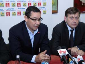 Victor Ponta şi Crin Antonescu vor participa la mitinguri electorale de susţinere a candidaţilor USL Suceava