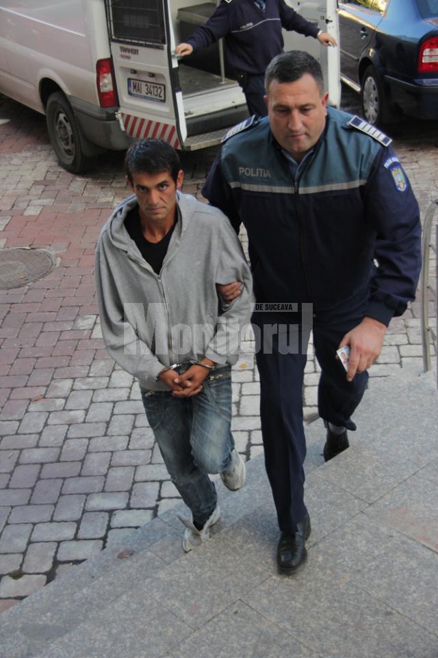 Gheorghe Marcu a fost arestat preventiv la o zi de la comiterea faptei