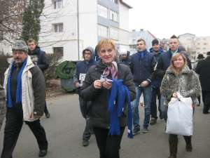 Sanda-Maria Ardeleanu a început campania din uşă în uşă