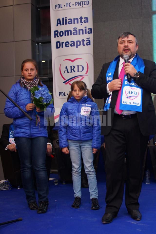 Ioan Balan la lansarea candidaturii pentru un nou mandat de deputat în Colegiul nr.2 Suceava- Burdujeni