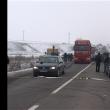 Drumul E 85, blocat mai bine de o oră după un accident în lanţ la Pătrăuţi