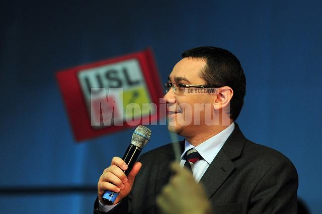 Victor Ponta: „Voinţa exprimată de electorat, mai clară ca niciodată, recunoscută şi de opoziţie”. Foto: MediaFax