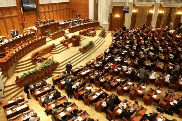 Aula Camerei, cea mai mare sală de şedinţe de care dispune Parlamentul, are doar 512 locuri Foto: MEDIAFAX