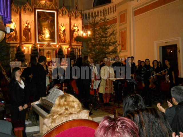 Concertul simfonic „Bijuterii imperiale vieneze” a avut loc duminică seară la Biserica Catolică