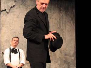 Marcel Iureş şi George Mihăiţă, pe scena suceveană, în spectacolul „O scrisoare pierdută”