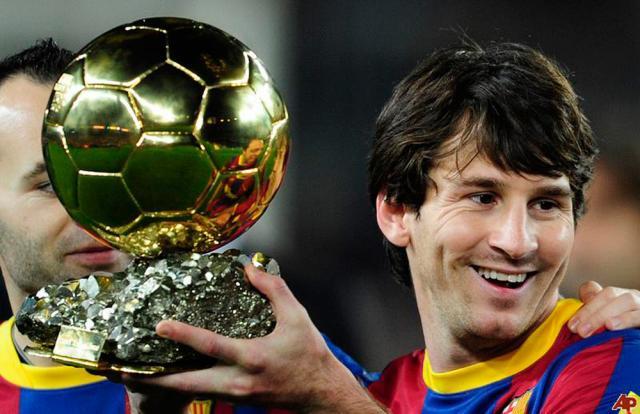Lionel Messi este din nou marele favorit pentru Balonul de Aur. Foto: footballspeak.com