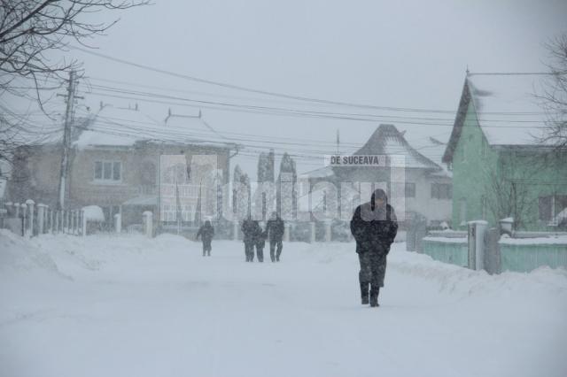  - Pe toate drumurile naţionale din judeţul Suceava se circulă în condiţii de iarnă