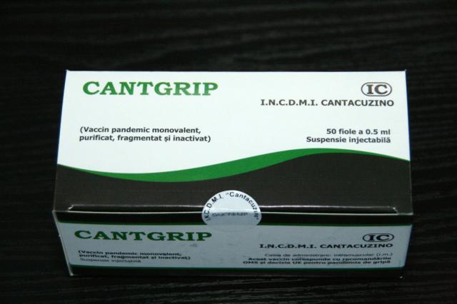 Vaccinul antigripal pentru sezonul 2013-2014 va fi produs la Institutul Cantacuzino