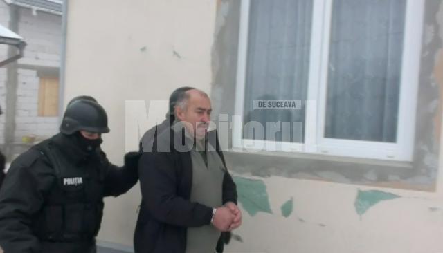 Dănuţ Ioan Lucaci, alias „Danezul”, a fost prins ieri de poliţiştii suceveni la locuinţa sa din Berchişeşti