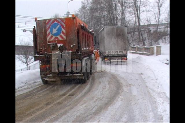 tiruri blocate în trafic la Ilişeşti