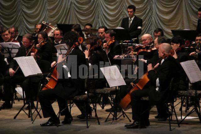 Concertul simfonic susţinut de Filarmonica Botoşani