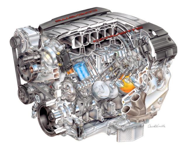 Corvette dezvăluie primele detalii despre noul motor LT1