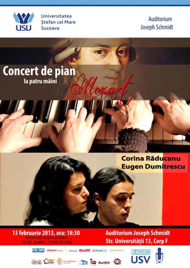 Concert cameral la Universitatea “Ştefan cel Mare”