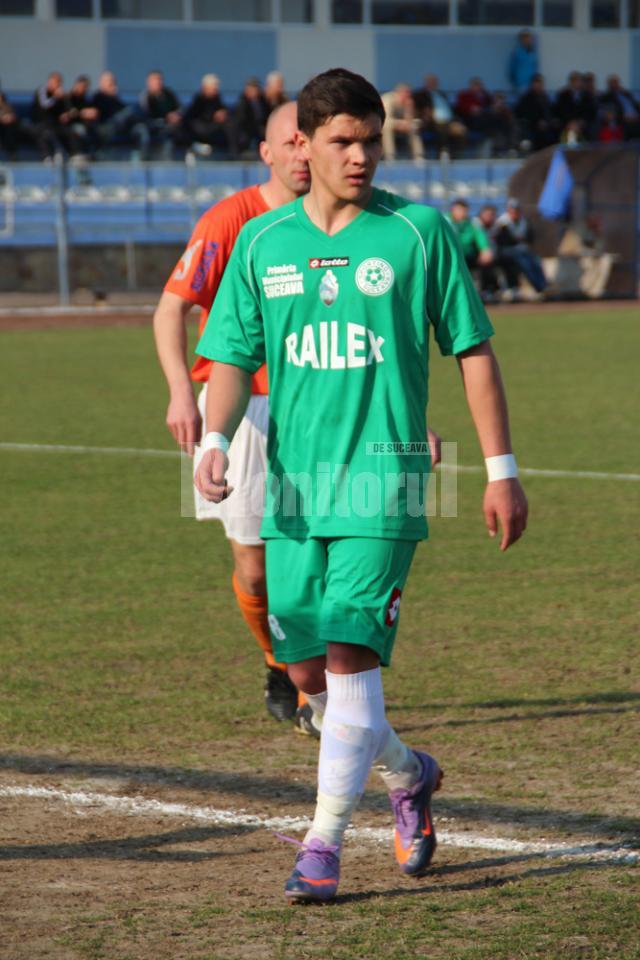 Golgheterul celor de la Sporting, Alex Buziuc, a debutat la FC Vaslui