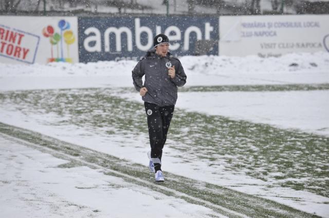 Victoraş Iacob va juca la Universitatea Cluj. Foto: Citynews.ro