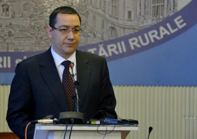 Premierul Victor Ponta