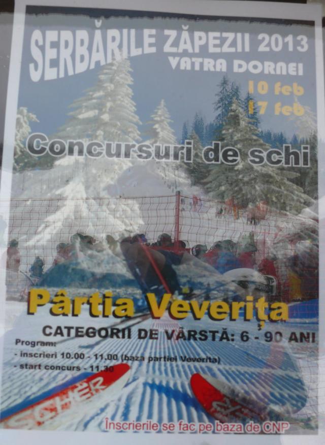 Al doilea weekend al Serbărilor Zăpezii, la Vatra Dornei