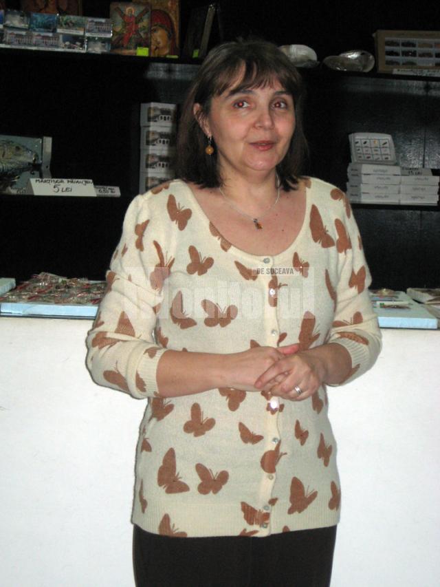 Muzeograful geolog Angela Anea