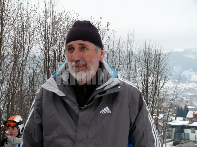 Prof. Octavian Pungovschi, directorul Clubului Sporturilor de Iarnă Vatra Dornei