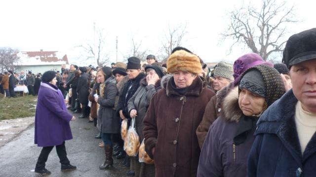 Parintele Ioan Bilauca, condus pe ultimul drum. Foto: Cristina Scorțariu