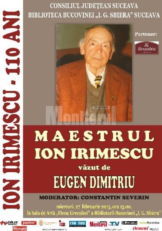 maestrul Ion Irimescu