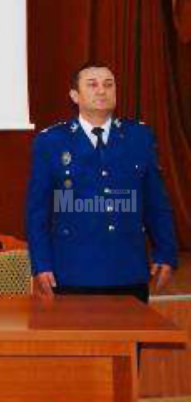 noul comandant al Şcolii de Subofiţeri de Jandarmi Fălticeni