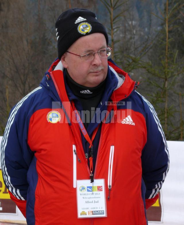 Alfred Jud, vicepreşedintele Federaţiei Internaţionale de Sanie