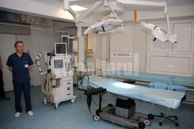 Sală de operaţie din cadrul secţiei de Obstetrică - Ginecologie