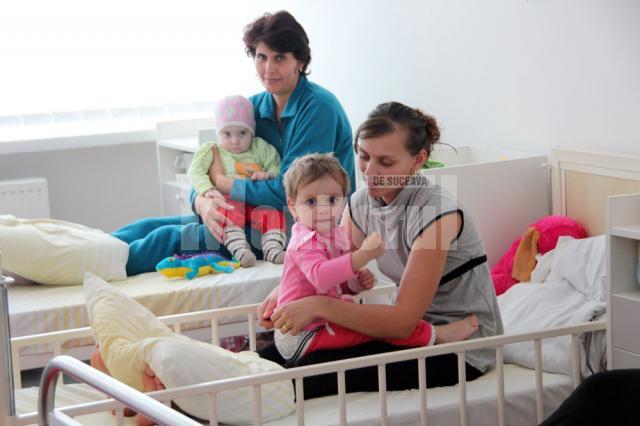 Pacienţi ai secţiei de Pediatrie se bucură de condiţii moderne