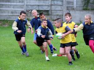 Rugbyul este tot mai popular în rândul copiilor din județ