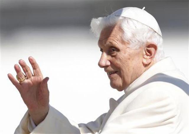 Papa Benedict al XVI-lea evocă "apele agitate" din perioada Pontificatului său