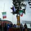 Ridicarea drapelelor pentru câştigători la CM Sanie feminin