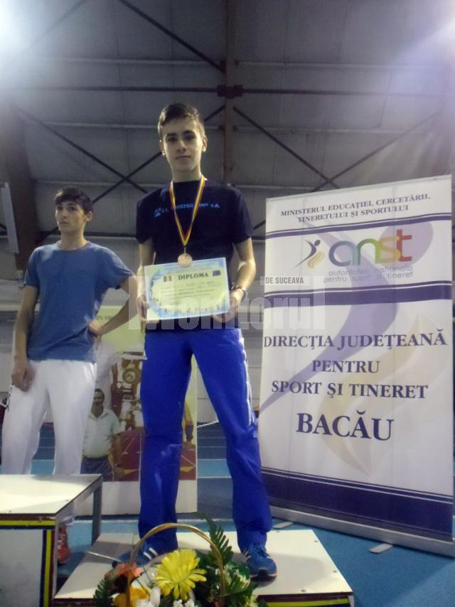 Andrei Leancă a obţinut titlul naţional la categoria juniori I