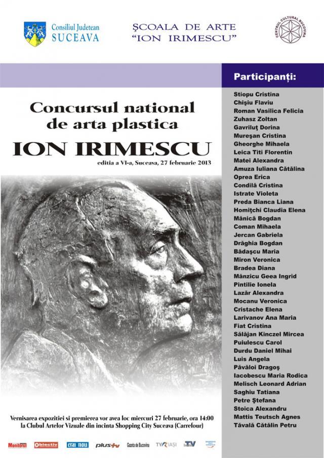 „Frumuseţea diversităţii”, la Concursul Naţional de Artă Plastică „Ion Irimescu”