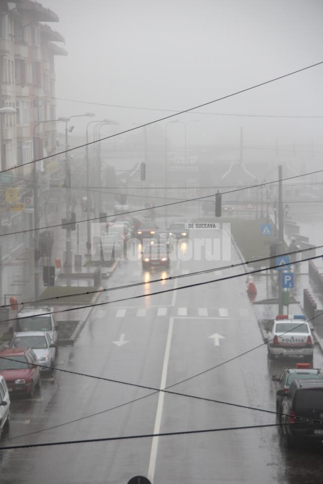  - Ceaţa creează mari bătăi de cap în traficul rutier
