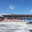 Stadionul FC Pojorâta are o tribună modernă cu 300 de locuri