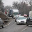 Traficul dinspre Suceava a fost deviat pe un drum secundar