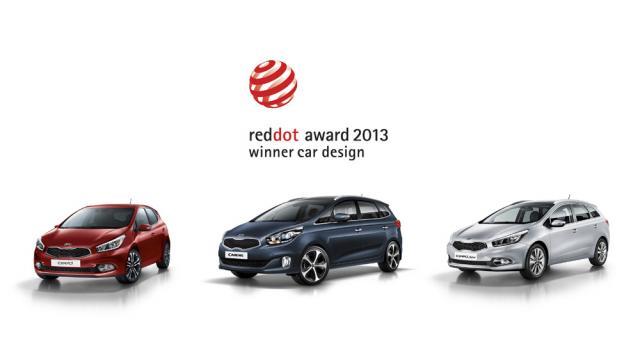 Kia a câștigat patru premii Red Dot Design