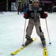 Denis şi-a descoperit pasiunea pentru schi