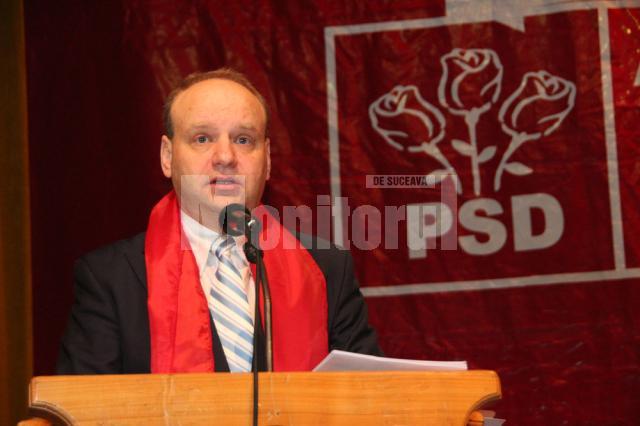 Ovidiu Donţu a fost reales cu unanimitate de voturi la conducerea PSD Suceava