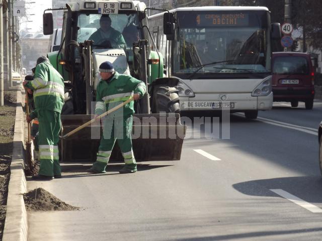 Primăria Suceava a dat startul campaniei de curăţenie de primăvară