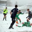 Meciul dintre Sporting şi Bucovina Răăduţi s-a disputat în condiţii hibernale