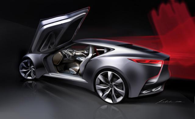 Hyundai HND-9 Concept prefațează un nou coupe sportiv