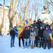 20 de tineri, marş de solidaritate cu românii discrimanţi de maghiari