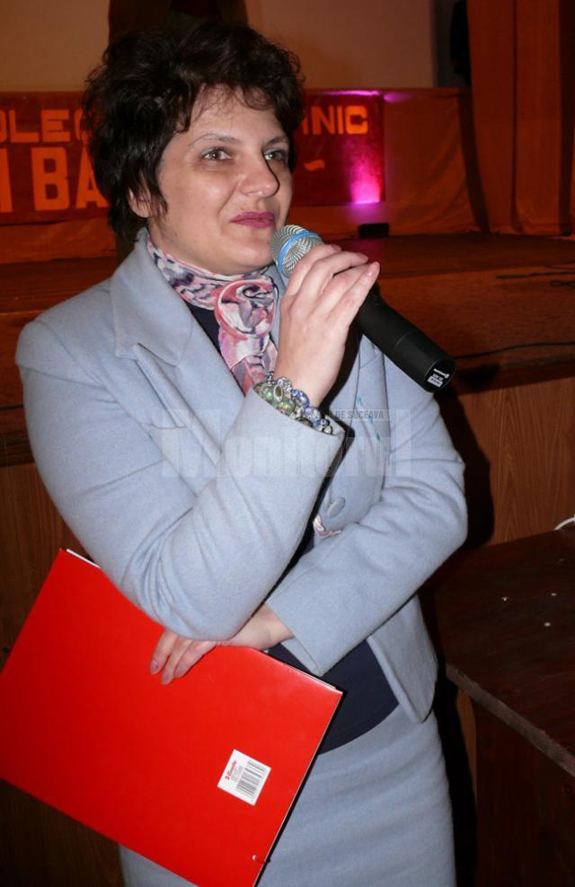 Prof. Claudia Suseanu, directorul Colegiul Tehnic “Mihai Băcescu”
